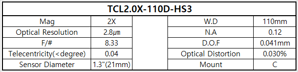 TCL2.0X-110D-HS3 상세스펙 1