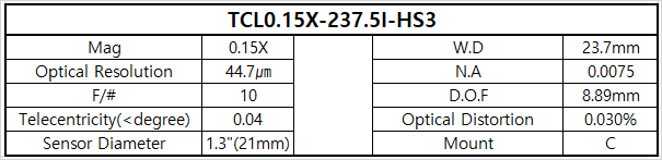 TCL0.15X-237.5I-HS3 상세스펙 1